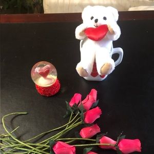 Lot of Valentine Decor